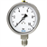 Bourdon tube pressure gauge, stainless steel