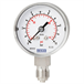 Bourdon tube pressure gauge, stainless steel
